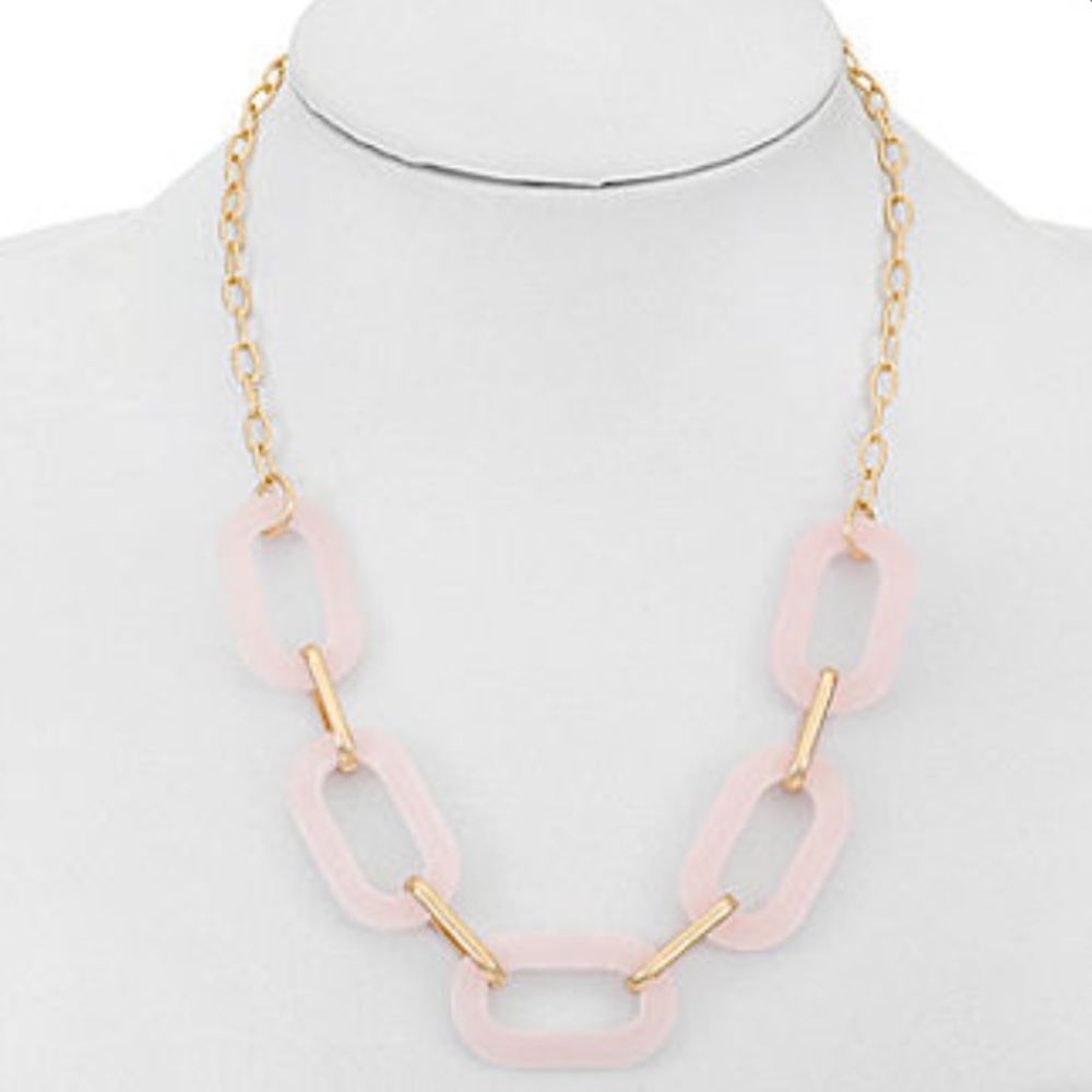 NWT Acrylic Nude Necklace